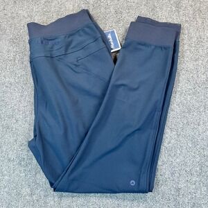 BirdDogs Men's XL Navy Blue Boomstick Lined Jogger Pants Stretch Drawstring Gym